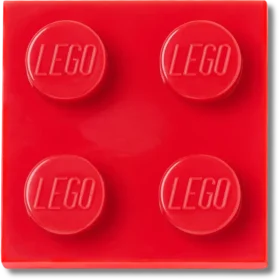 Lego® Red Tile 2X2 Jibbitz™ Charms