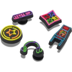 Level up Gamer 5 Pack Jibbitz™ Charms