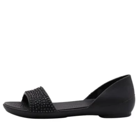Lina Embellished D”Orsay Flat “black”