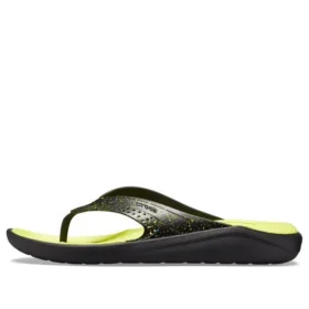 LiteRide Flip Flops “Black Yellow”