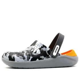 Literide Graphic Clogs “Grey Black”