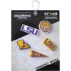 Lsu 5 Pack Jibbitz™ Charms
