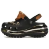 Mega Crush Clogs “Black Tan”