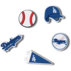 Mlb Los Angeles Dodgers 5Pck Jibbitz™ Charms