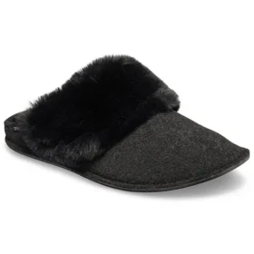 Mule Fur Slippers “Black” Mule Fur Slippers “Black”