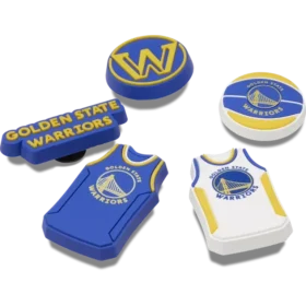 Nba Golden State Warriors 5 Pack Jibbitz™ Charms