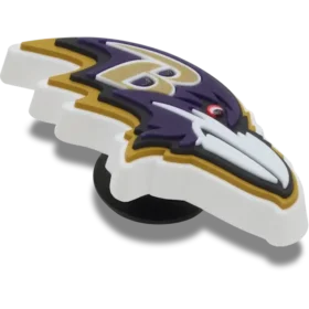 Nfl Baltimore Ravens Logo Jibbitz™ Charms