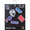 Nfl Buffalo Bills 5 Pack Jibbitz Shoe Charm