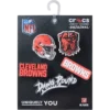Nfl Cleveland Browns 5 Pack Jibbitz Shoe Charm