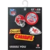 Nfl Kansas City Chiefs 5 Pack Jibbitz Shoe Charm