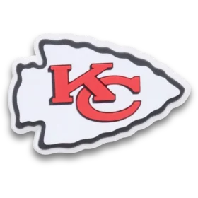 Nfl Kansas City Chiefs Logo Jibbitz™ Charms