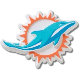 Nfl Miami Dolphins Logo Jibbitz™ Charms