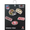 Nfl San Francisco 49Ers 5 Pack Jibbitz Shoe Charm
