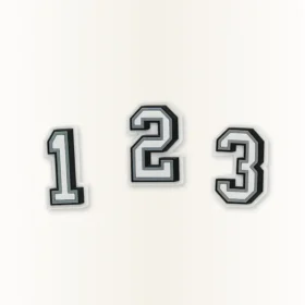 Number 0 Jibbitz Shoe Charm Number 0 Jibbitz Shoe Charm