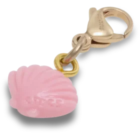 Pink Seashell Charm Jibbitz Charm