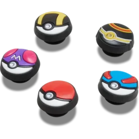 Poke Ball 5 Pack Jibbitz™ Charms