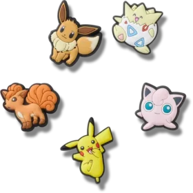 Pokemon Character 5 Pck Jibbitz™ Charms