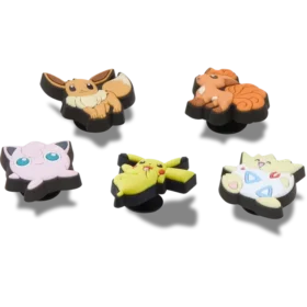 Pokemon Character 5 Pck Jibbitz™ Charms