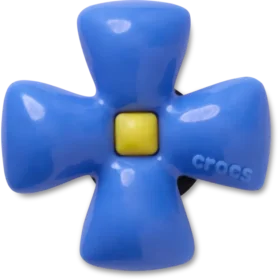 Puffy Blue Flower Jibbitz™ Charms