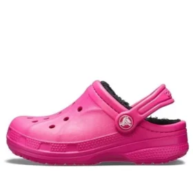 Ralen Lined Clogs “Candy Pink Black”