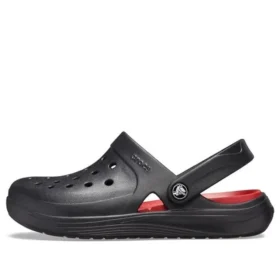 Reviva Beach Sandals Black Red