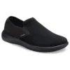 Reviva Suede Slip-on “Black”