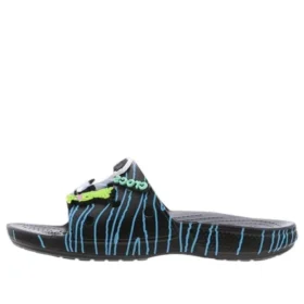 Ron English x Classic Bootlegger Slides “Black Blue”