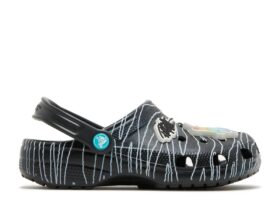 Ron English x Classic Clog Kids ‘Party Animals – Zebra Black’