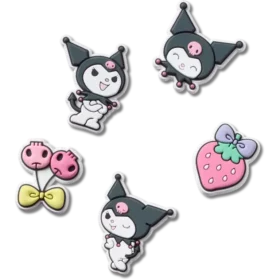 Sanrio Kuromi 5 Pack Jibbitz™ Charms