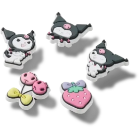 Sanrio Kuromi 5 Pack Jibbitz™ Charms