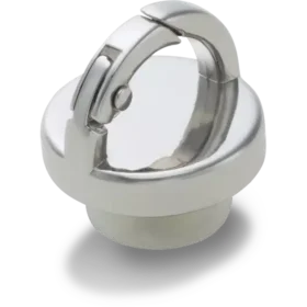Silver Interchangeable Stud Jibbitz™ Charms