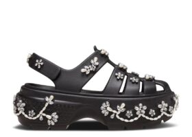 Simone Rocha x Stomp Fisherman Sandal ‘Black’
