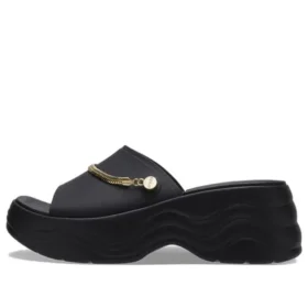 Skyline Shimmer Slides “Black Gold”