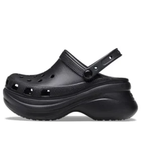 small whale retro crocs thick sole black sandals 1 280x280 - Small Whale Retro Crocs Thick Sole Black Sandals