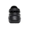 Small Whale Retro Crocs Thick Sole Black Sandals