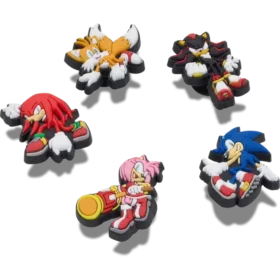 Sonic the Hedgehog 5Pck Jibbitz™ Charms