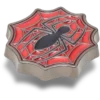 Spider-Man Logo Web Elevated Jibbitz Shoe Charm