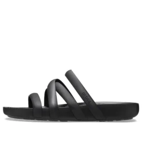 Splash Strappy Sandals “Black”