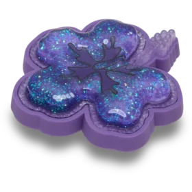 Squish Purple Hibiscus Jibbitz™ Charms