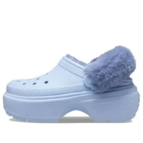 Stomp Lined Clog “Calcite Blue”