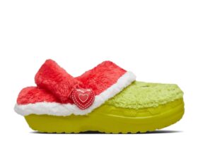 The Grinch x Classic Lined Clog Toddler ‘Stealing Christmas’