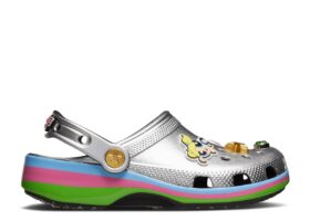 The Powerpuff Girls x Classic Clog Kids ‘Metallic Silver’