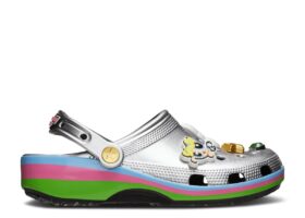 The Powerpuff Girls x Classic Clog ‘Metallic Silver’