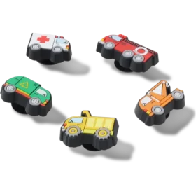Tiny Work Trucks 5 Pack Jibbitz™ Charms