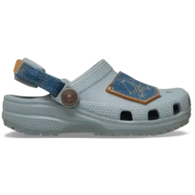 Toddler Classic Denim Adjustable Backstrap Clog