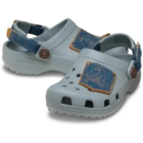 Toddler Classic Denim Adjustable Backstrap Clog