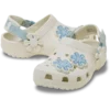 Toddler Classic Denim Flower Adjustable Backstrap Clog