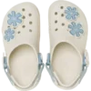 Toddler Classic Denim Flower Adjustable Backstrap Clog