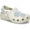 Toddler Classic Denim Flower Adjustable Backstrap Clog