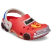 Toddler Classic Iam Fire Truck Lights Backstrap Clog